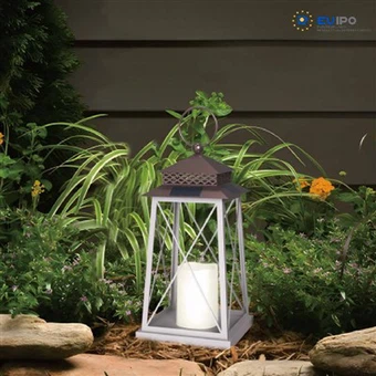 태양 금속 매달린 랜턴